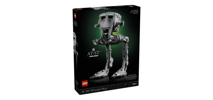 Amazon: LEGO Star Wars AT-ST (UCS) à 139,99€ (au lieu de 199,99€)