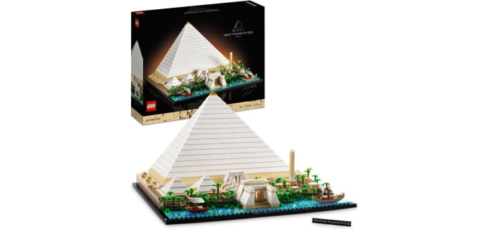 Cdiscount: Lego La grande pyramide de Gizeh (21058) à 98,80€ (au lieu de 139,99€)