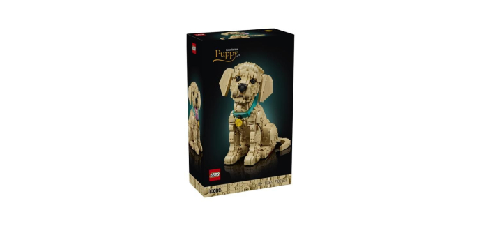 Cdiscount: LEGO Icons 11384 Golden Retriever (PS5) à 99,99€ (au lieu de 139,99€)