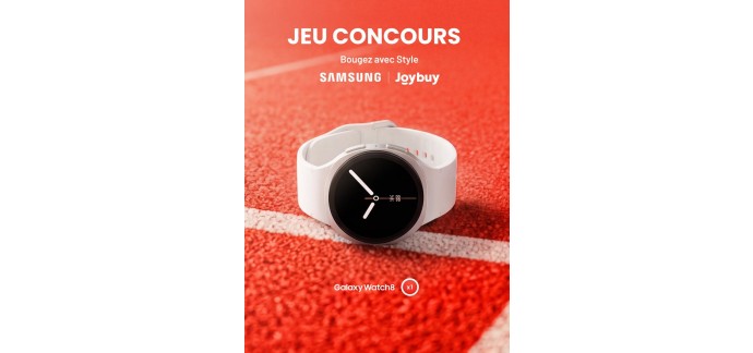 JoyBuy: 1 montre connectée Samsung Galaxy Watch 8 à gagner