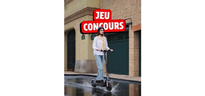 Fnac: 1 trottinette Navee GT5 Max + maillot dédicacé Olivier Giroud à gagner