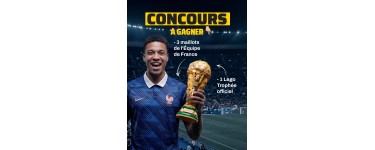 Mondial Relay: 3 maillots Équipe de France + 1 LEGO trophée à gagner