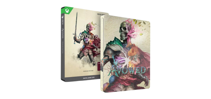 Fnac: Avowed Steelbook Premium Edition (Xbox Series) à 20€ (au lieu de 99,99€)