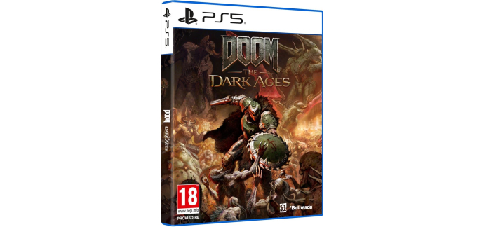 Fnac: Doom The Dark Ages (PS5) à 32€ (au lieu de 64,99€)
