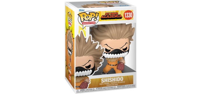 Amazon: Funko My Hero Academia Captain Shishido (Figurine) à 10,95€ (au lieu de 16,00€)