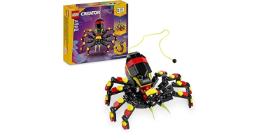 Amazon: LEGO&reg; Creator 3in1 Araign&eacute;e sauvage (31159) &agrave; 9,55&euro; (au lieu de 12,99&euro;)