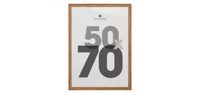 JoyBuy: Atmosphera Cadre photo Maé - 50 x 70 cm à 10,79€ (au lieu de 17,99€)
