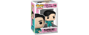 Amazon: Funko Pop Squid Game Player 001 (Figurine) à 6,99€ (au lieu de 16,00€)