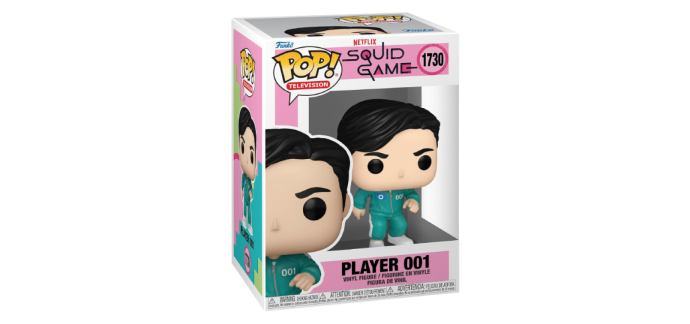 Amazon: Funko Pop Squid Game Player 001 (Figurine) à 6,99€ (au lieu de 16,00€)