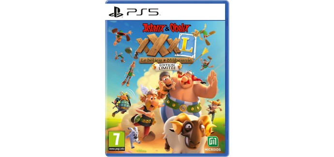 Amazon: Astérix et Obélix XXXL Le Bélier d'Hibernie (PS5) à 24,99€ (au lieu de 49,99€)
