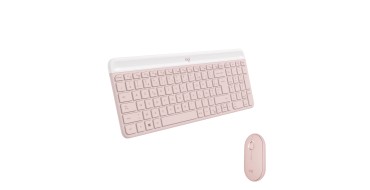 Amazon: Pack Clavier Souris Logitech MK470 Slim Azerty Rose &agrave; 39,99&euro; (au lieu de 55,41&euro;)