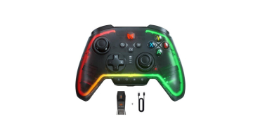 JoyBuy: Manette BIGBIG WON Rainbow 2 Pro filaire - gyroscope 6 axes, RGB &agrave; 34,99&euro; (au lieu de 59,99&euro;)