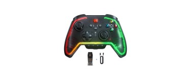 JoyBuy: Manette BIGBIG WON Rainbow 2 Pro filaire - gyroscope 6 axes, RGB à 34,99€ (au lieu de 59,99€)