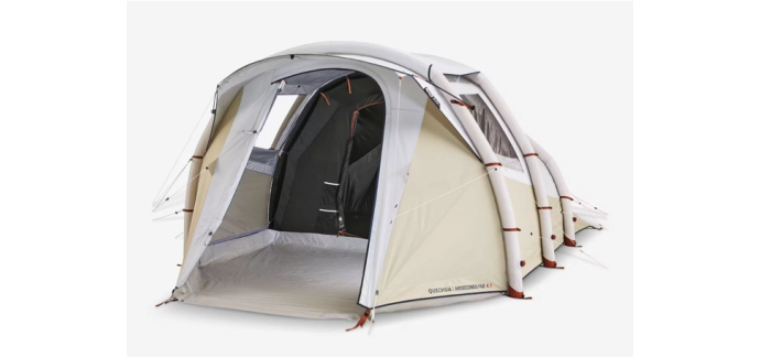 Decathlon: Tente gonflable Quechua Air Seconds 4.1 - 4 places, Fresh & Black à 299,99€ (au lieu de 349,99€)