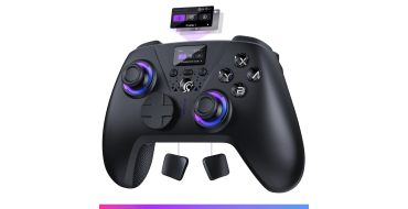 Amazon: Manette sans fil Aura Oniverse - &Eacute;cran int&eacute;gr&eacute;, tactile Switch D-Pad &agrave; 29,99&euro; (au lieu de 49,92&euro;)