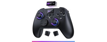 Amazon: Manette sans fil Aura Oniverse - Écran intégré, tactile Switch D-Pad à 29,99€ (au lieu de 49,92€)