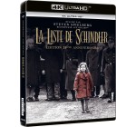 Amazon: Blu-ray 4K UHD La Liste de Schindler à 12.51€ (au lieu de 14.99€)