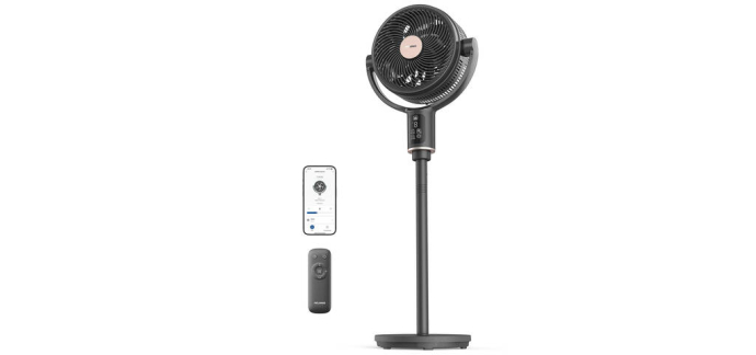 JoyBuy: Ventilateur sur pied PELONIS WiFi 10" - 24 dB, 32 W à 89,9€ (au lieu de 139,99€)