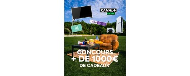 GÉMO: 1 TV + abonnement CANAL+ SPORT 6 mois + PS5 + carte cadeau 50€ à gagner