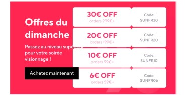AliExpress: Jusqu'à 30€ de réduction dès 299€ d'achat