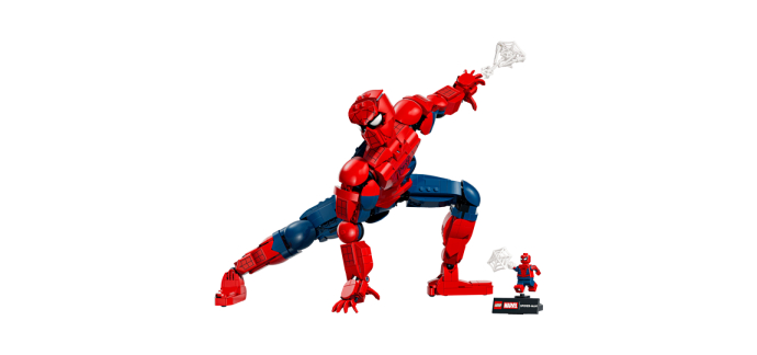 Amazon: LEGO 76346 Spider-Man Figurine de Héros (PS5) à 84,99€ (au lieu de 99,99€)