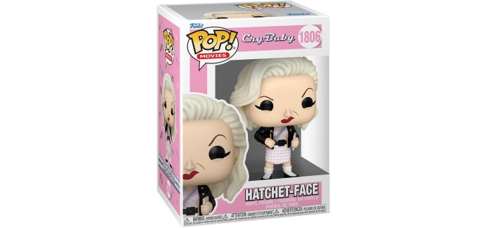 Amazon: Funko Pop Crybaby Hatchet Face à 13,63€ (au lieu de 16,00€)