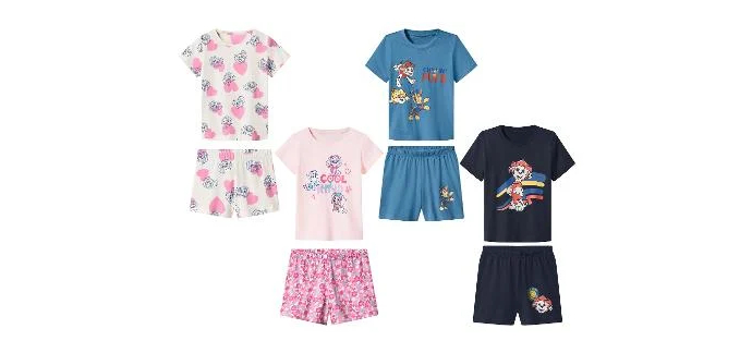 LIDL: Ensemble pyjama LUPILU La Pat' Patrouille enfant à 4.99€ (au lieu de 7.99€)