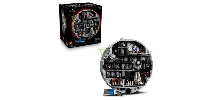 Amazon: LEGO® Star Wars™ L'Étoile de la Mort UCS (75419) à 828,69€ sur Amazon
