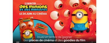 M6: 15 lots Des minions et des monstres (valeur 20€ chacun) à gagner
