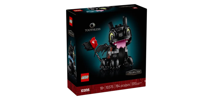Fnac: LEGO ICONS Dragons Krokmou 10375 (PS5) à 55,99€ (au lieu de 69,99€)