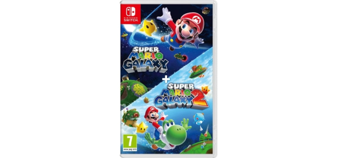 Carrefour: Super Mario Galaxy 1 & 2 (Switch) à 48,49€ (au lieu de 69,99€)