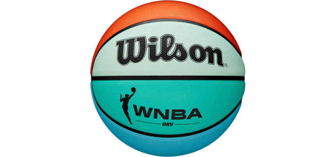 Amazon: Ballon de basket Wilson WNBA DRV Bright - Taille 6 à 14,99€ (au lieu de 19,92€)