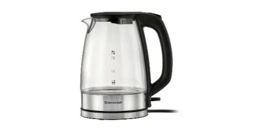 LIDL: Bouilloire en verre SILVERCREST - 1,7L, 3000W &agrave; 14.99&euro; (au lieu de 21.99&euro;)