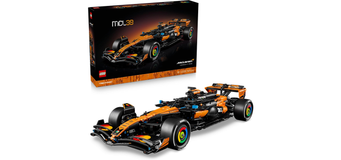 Amazon: Lego Technic 42228 McLaren MCL39 (PS5) à 179,99€ (au lieu de 229,99€)