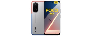Amazon: Smartphone Xiaomi Poco M7 6,9" 8/256 Go - écran à 119€ (au lieu de 163,55€)