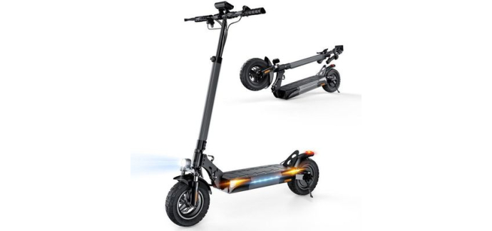 Cdiscount: Trottinette Électrique AGILERIDE AS-P1 10'' - 1000W, 48V 14Ah, 35-45km à 309,99€