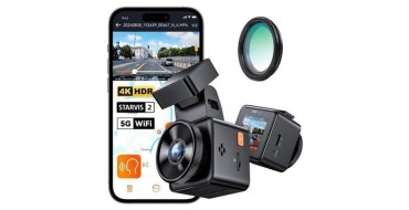 Cdiscount: VANTRUE Element-1 PRO Dashcam 4K - WiFi, GPS, contrôle vocal à 109,99€ (au lieu de 199,99€)