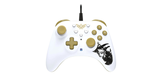 Amazon: Manette Filaire Horipad Turbo Zelda (Switch) à 14,99€ (au lieu de 29,99€)