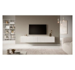 Cdiscount: Meuble TV SELSEY TELIRE - 175 cm, blanc mat, mélamine à 129,99€ (au lieu de 239,99€)