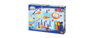 Cdiscount: Coffret sport 6 en 1 ECOIFFIER - Jeux de sport pour enfant dès 18 mois à 14,99€ (au lieu de 21,99€)