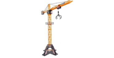 Cdiscount: Grue filoguid&eacute;e 120cm DICKIE TOYS - Tourne &agrave; 350&deg;, accessoires inclus &agrave; 29,99&euro; (au lieu de 39,99&euro;)