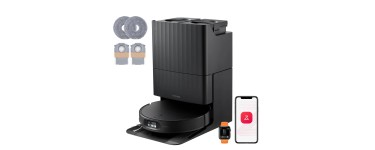 Amazon: Robot aspirateur laveur Roborock Qrevo Edge 2 Set - 25 000 Pa, ultra-mince 7,98 cm, lavage 80°C à 59