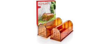 Amazon: Lot de 2 pièges à rats / souris vivants Pattler à 12,49€ (au lieu de 19,99€)