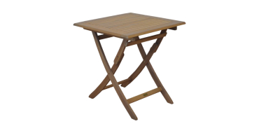 JoyBuy: PROLOISIRS Table carr&eacute;e Sophie - 70 cm &agrave; 79,90&euro; (au lieu de 153,90&euro;)