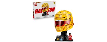 Amazon: LEGO® Scuderia Ferrari HP Casque Lewis Hamilton (43022) à 65,9€ (au lieu de 88,06€)