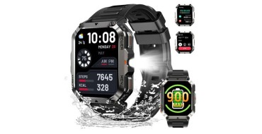 Cdiscount: Blackview Montre Connect&eacute;e Homme - 2.01" HD, Appel Bluetooth, 900mAh &agrave; 29,99&euro; (au lieu de 34,99&euro;)