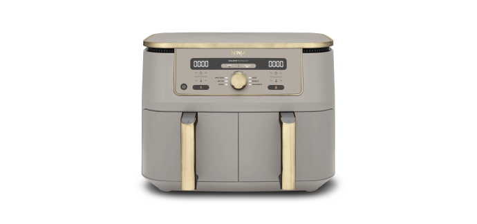 Amazon: Friteuse à air chaud Ninja Air Fryer Dual Zone MAX numérique - 9,5 L à 149,99€ (au lieu de 227,6€)