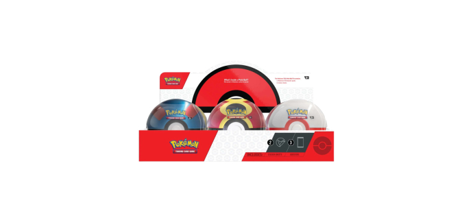 Carrefour: Pokémon Boîte Poké Ball 2025 (JCC) à 17,99€ (au lieu de 22,99€)