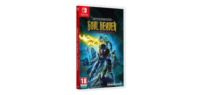 Amazon: Soul Reaver 1 & 2 Remastered (Switch) à 18,20€ (au lieu de 34,99€)