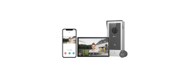 Amazon: Interphone / visiophone connecté EZVIZ CP5 1080P Wifi à 139,99€ (au lieu de 181€)